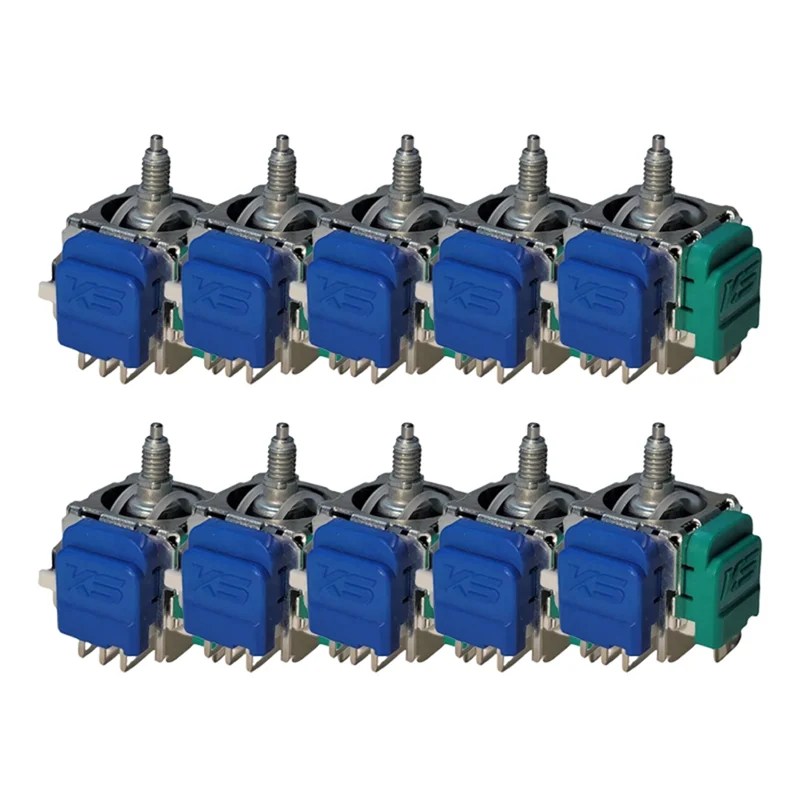

FORW-10Pcs TMR Electromagnetic Joystick For Elite 2 Controller TMR 3D Analog Replacement Thumb Stick