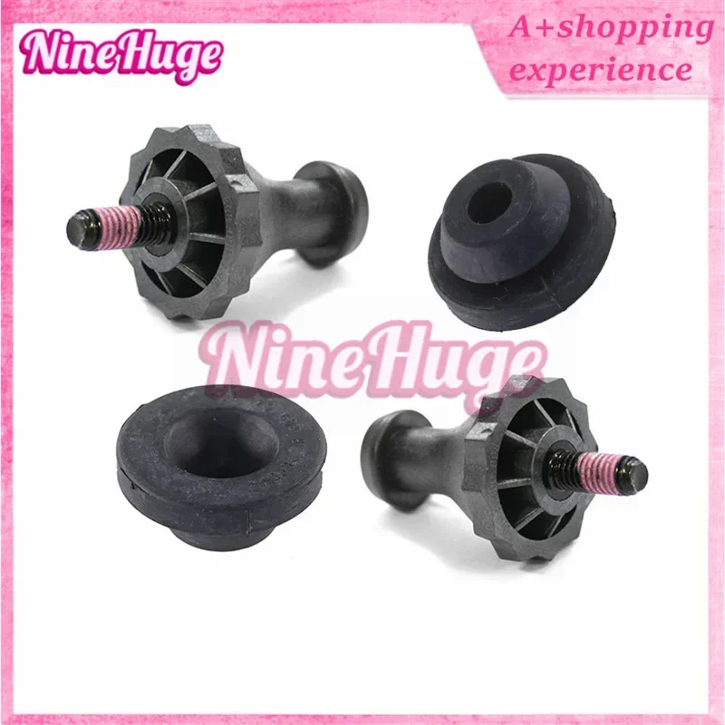 2 Pairs New Air Filter Housing Rubber Block Engine Cover Fixing Screw Rubber Mount for VW Golf R20Scirocco WHT000898A 036129689B