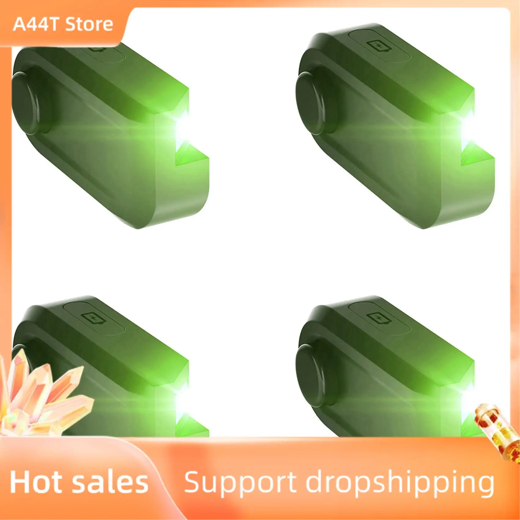 

A44T 4X Vacuum Cleaner Dust Display LED Lamp,Reveal Microscopic Dust & Illuminate Invisible Pet Hair Cat Dog Fur,USB Charging