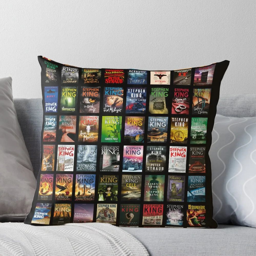 

Complete works of stephen king Throw Pillow luxury sofa pillows Sofa Covers