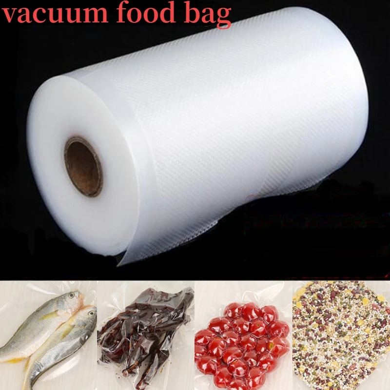 5Piece Kitchen Vacuum Sealing Bag Food Preservation Bag Compression Cooking Plastic Bag