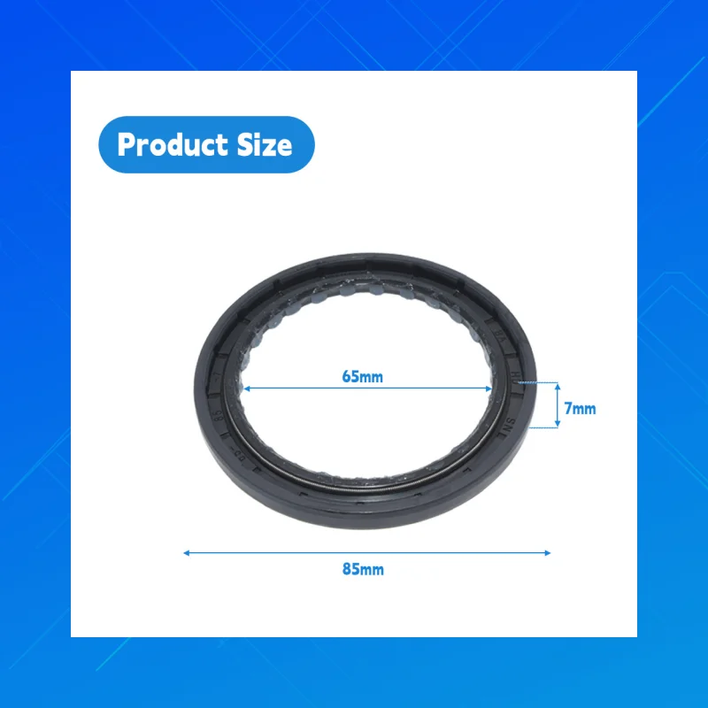 

DMHUI High-quality nitrile rubber oil seal, BAHDSN Style Size 65x85x7 mm nitrile rubber hydraulic motor oil seal Size 65*85*7mm