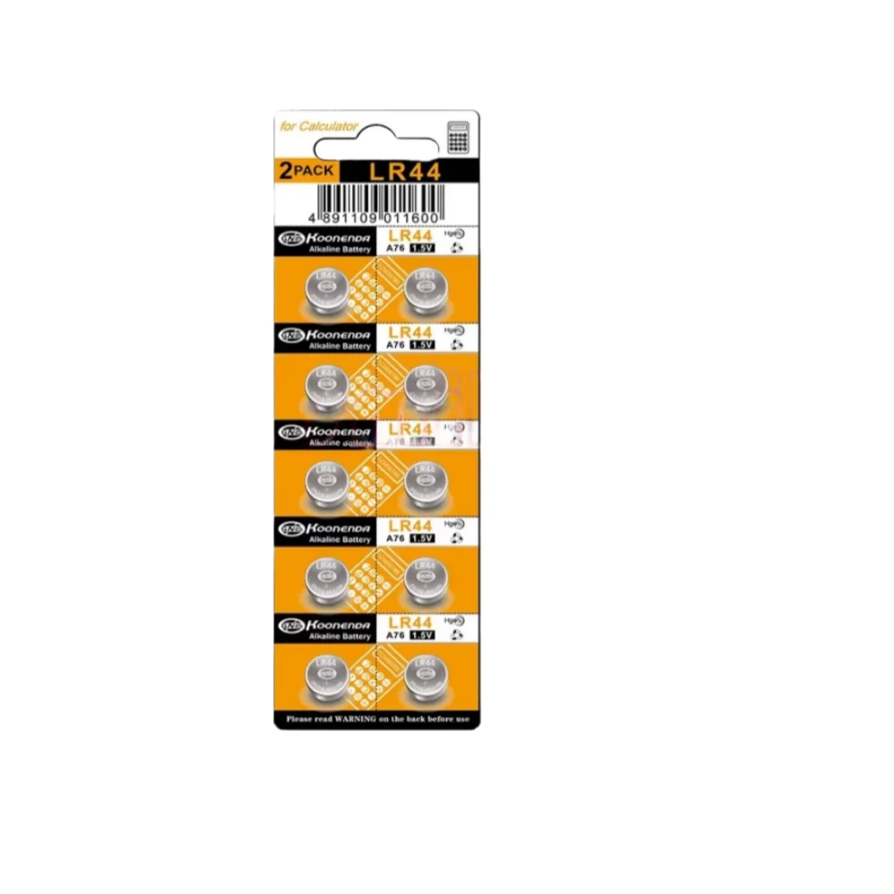 2-30pcs LR44 1.5V Button Coin Batteries (L1154F/AG13/SR44/A76)  Alkaline Cells for Calculators, Watches  Electronic Devices