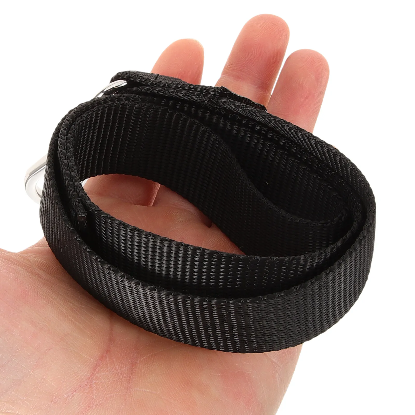 Reusable Adjustable Horse Bucket Strap Sturdy Nylon Iron Construction Easy Install Bucket Hanger for Stables Pastures Trailers