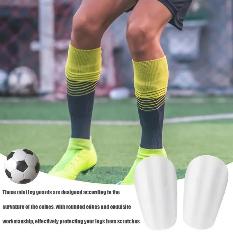 Mini Shin Pads Wear-resistant Shock Absorbing Soccer Leg Protector Football Training Shin Guards Soccer Training Shank Board