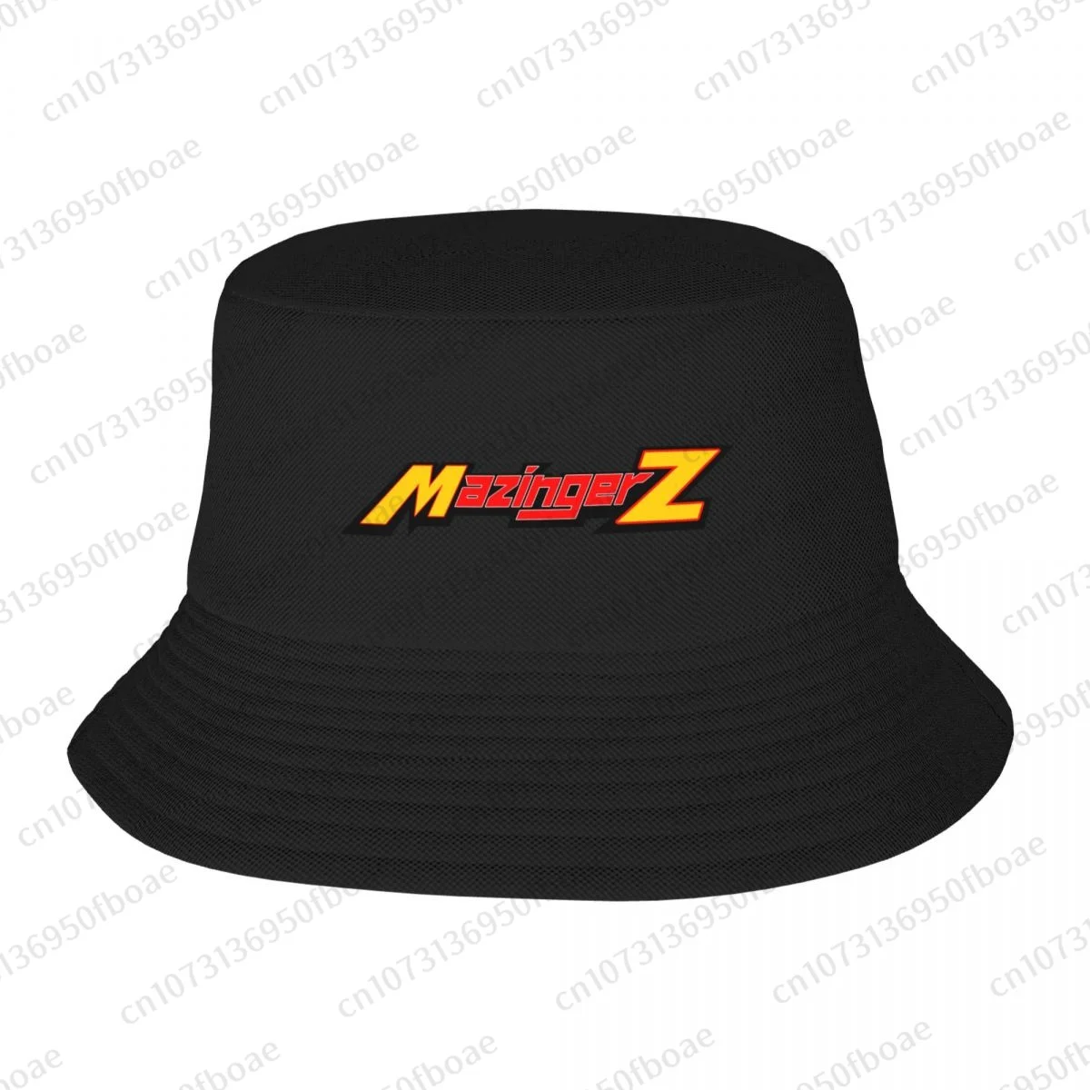 Mazinger Z UFO Robot Logo Summer Fisherman Hats Outdoor Sun Protection Fishing Hunting Cap Men Ladies Sun Hat