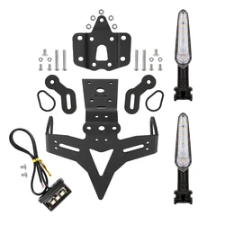 motorcycle license plate frame For Yamaha MT 07 MT07 FZ-07 FZ07 2023 2013-2021 2022  Fender Eliminator Accessories