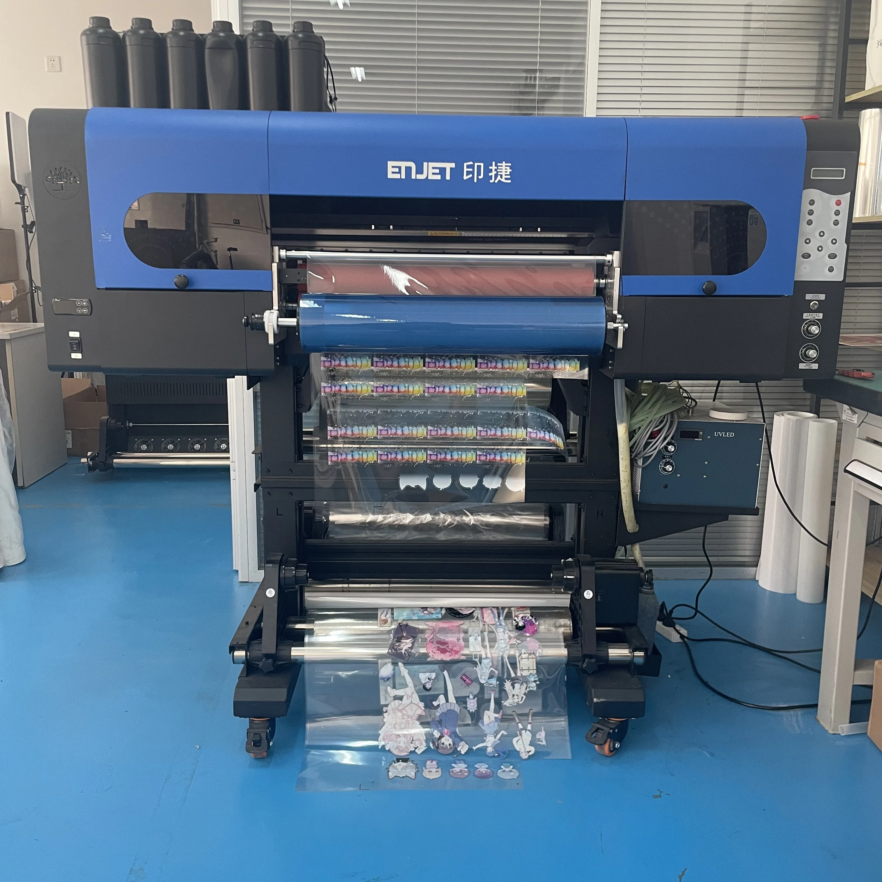 2025 New Popular Hot Sale Automatic Customized Printing Machine 30cm 60cm UV DTF Printer
