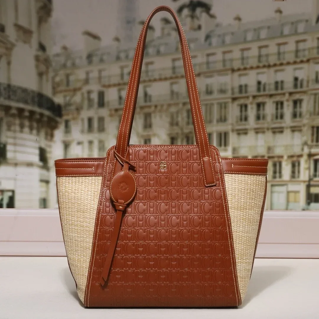 

Fashionable Leather Letter Logo Crossbody Bag, Vintage Solid Color Shopper With Paris Style And Luxury Messenger Purse