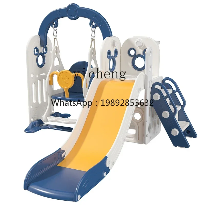ZZ Slide Balançoire coulissante domestique intérieure pour enfants Aire de jeux multifonctionnelle familiale 2 en 1