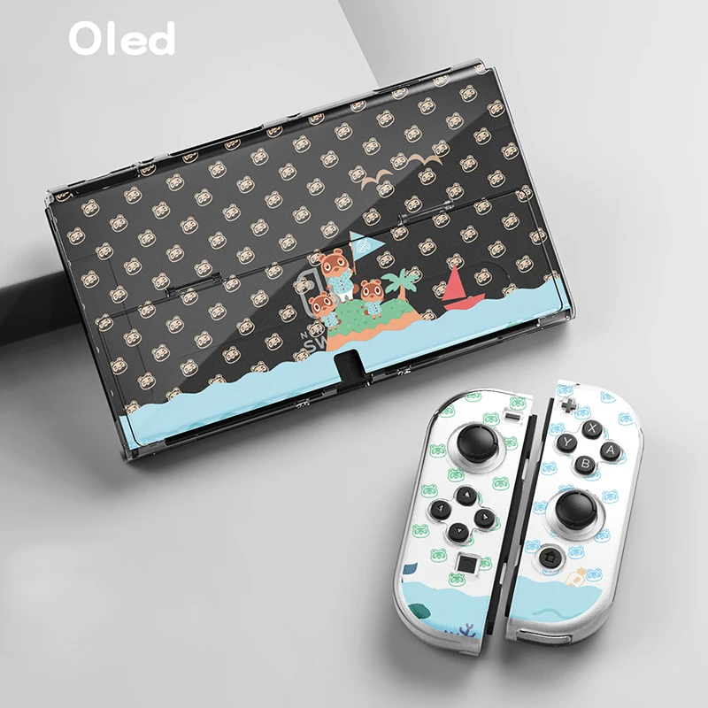 

Animal Forest Club Protective Case for Nintendo Switch Oled Hard PC Slim Cover for Nintendo Switch Console NS Game Accessorie