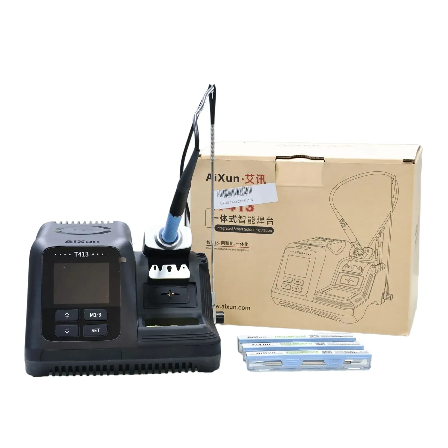 

AIXUN T413 200W Intelligent Precision Soldering Station Support T245 Handle for Motherboard PCB BGA Welding Rework Station