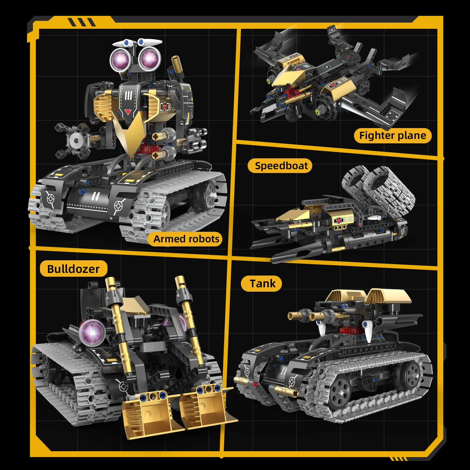 ชุดประกอบหุ่นยนต์ STEM 323 ชิ้ - Coding Robot Toy บทวิจารณ์และราคา