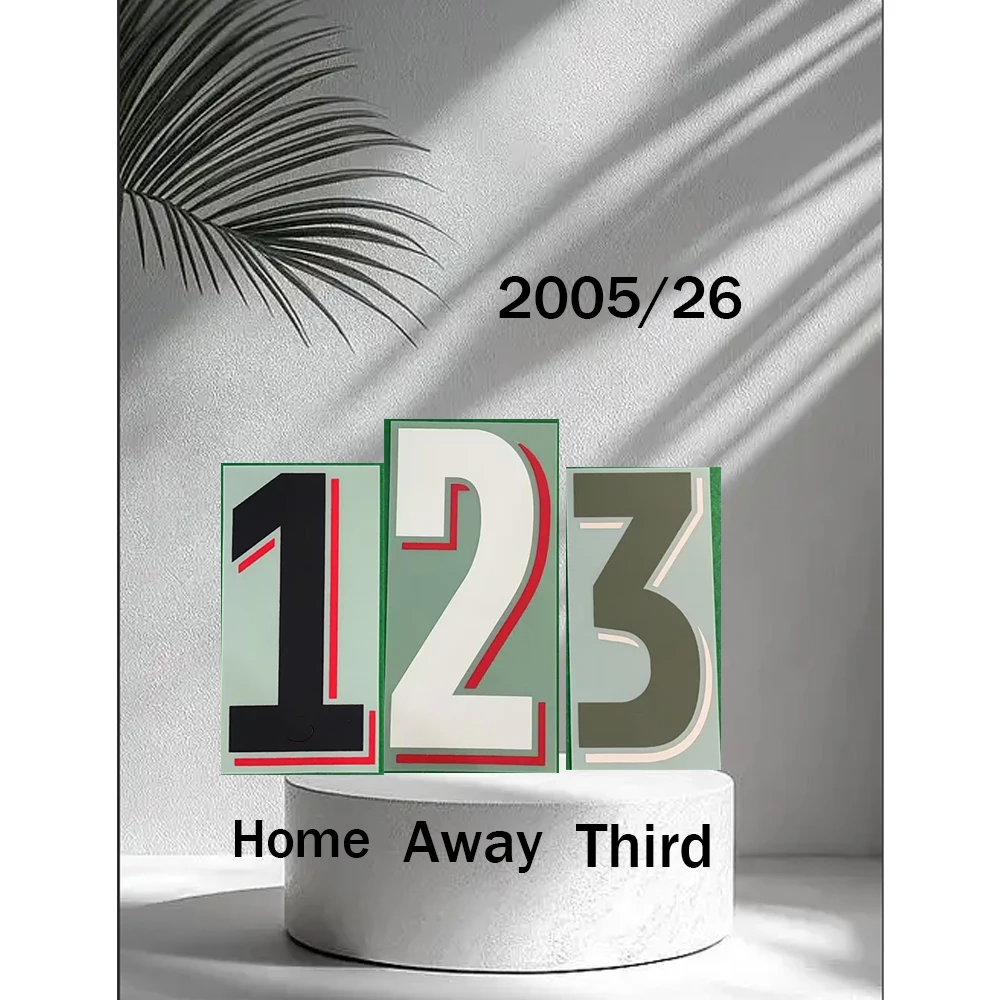 

2025/26 E1ndho2ven Home and away name sets DIY Football Name Number Patch Badge AAAA quality 2026