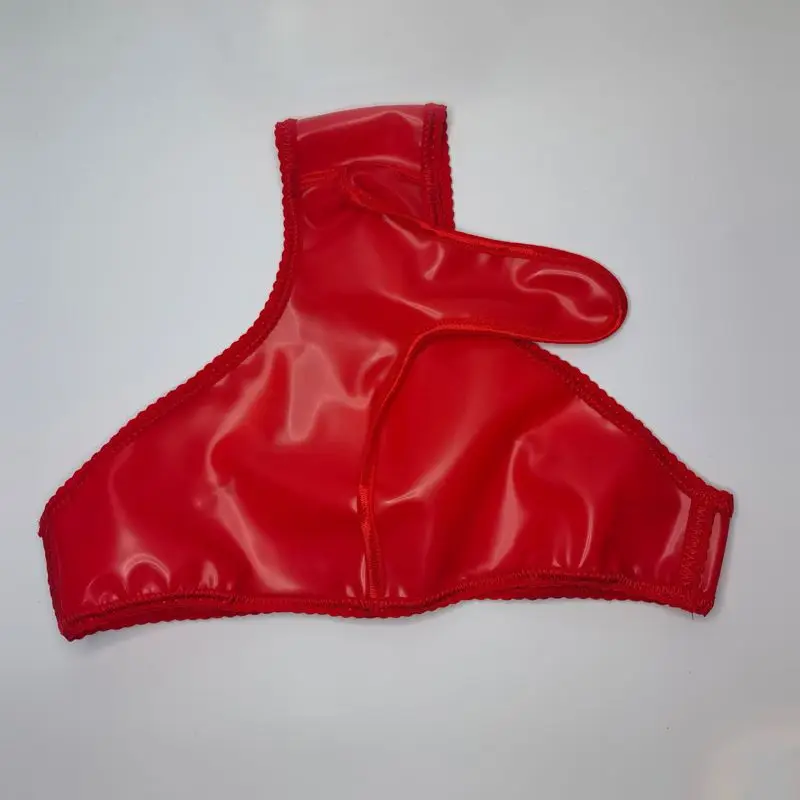 مثير الرجال اللاتكس ملخصات طويلة JJ غمد الملابس الداخلية المطاط الملابس الداخلية لعب الأدوار Underpant ليلة كلوبوير مثلي الجنس الوثن