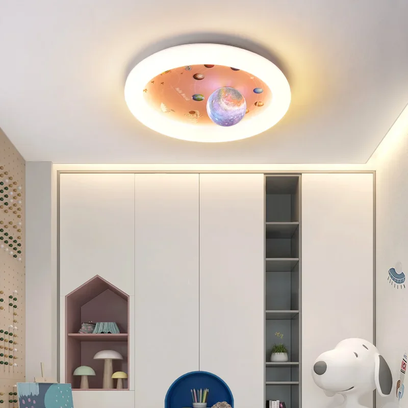 

Full spectrum high CRI eye protection lamps, ceiling lamps of the eight planets of the solar system, children's room lights, boy