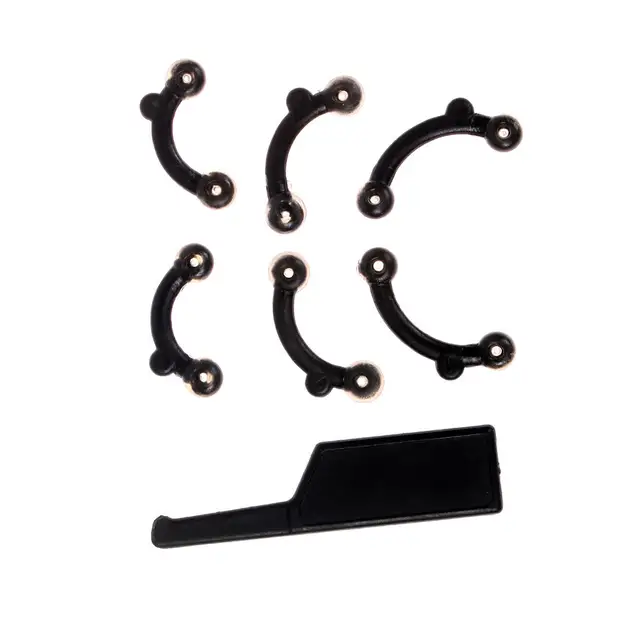 6 sztuk / zestaw Beauty Nose Clip Corrector Narzędzie do masażu Nose Up Lifting Shaping Clip Clipper Shaper Bridge Prostowanie bez bólu 3 rozmiary