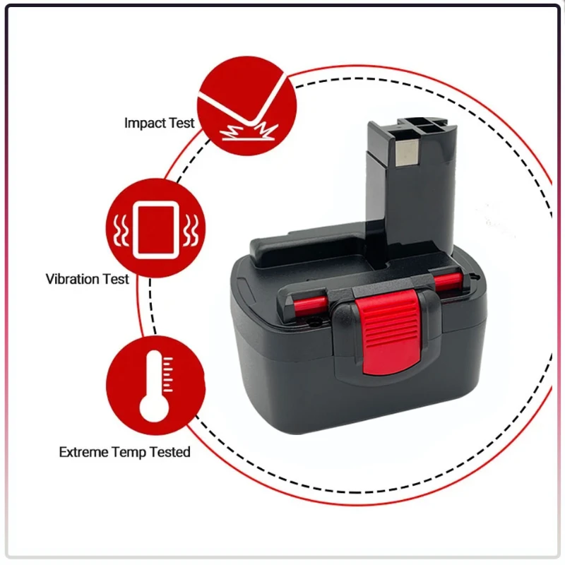 Batería Para herramienta eléctrica Bosch, 14,4 V, 4000mAH/3000mAH, D70745, 2607335273, BAT038, BAT040, BAT140, BAT041