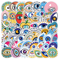 10/30/50pcs Turkish Evil Eye Graffiti Stickers Aesthetic Cartoon Decal DIY Skateboard Laptop Motorcycle Car Cool Sticker Kid Toy