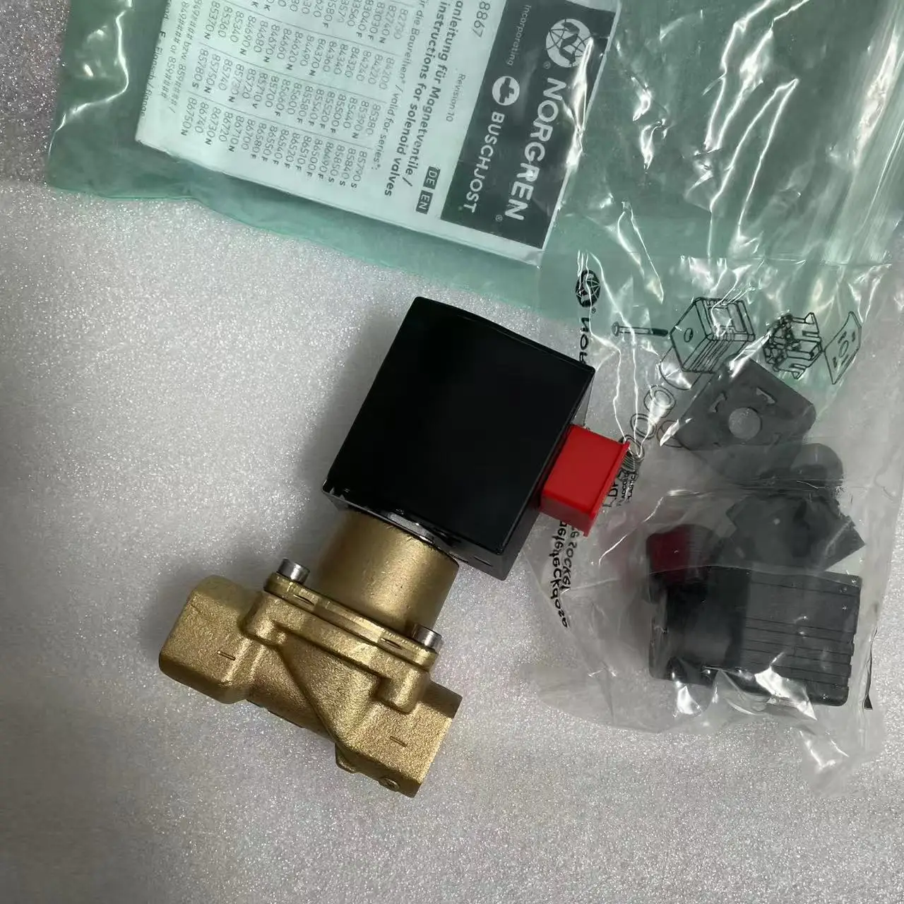 8254200.9151.024.00, Baoshuo Buschjost, Elettrovalvola, Filettatura G1/2'