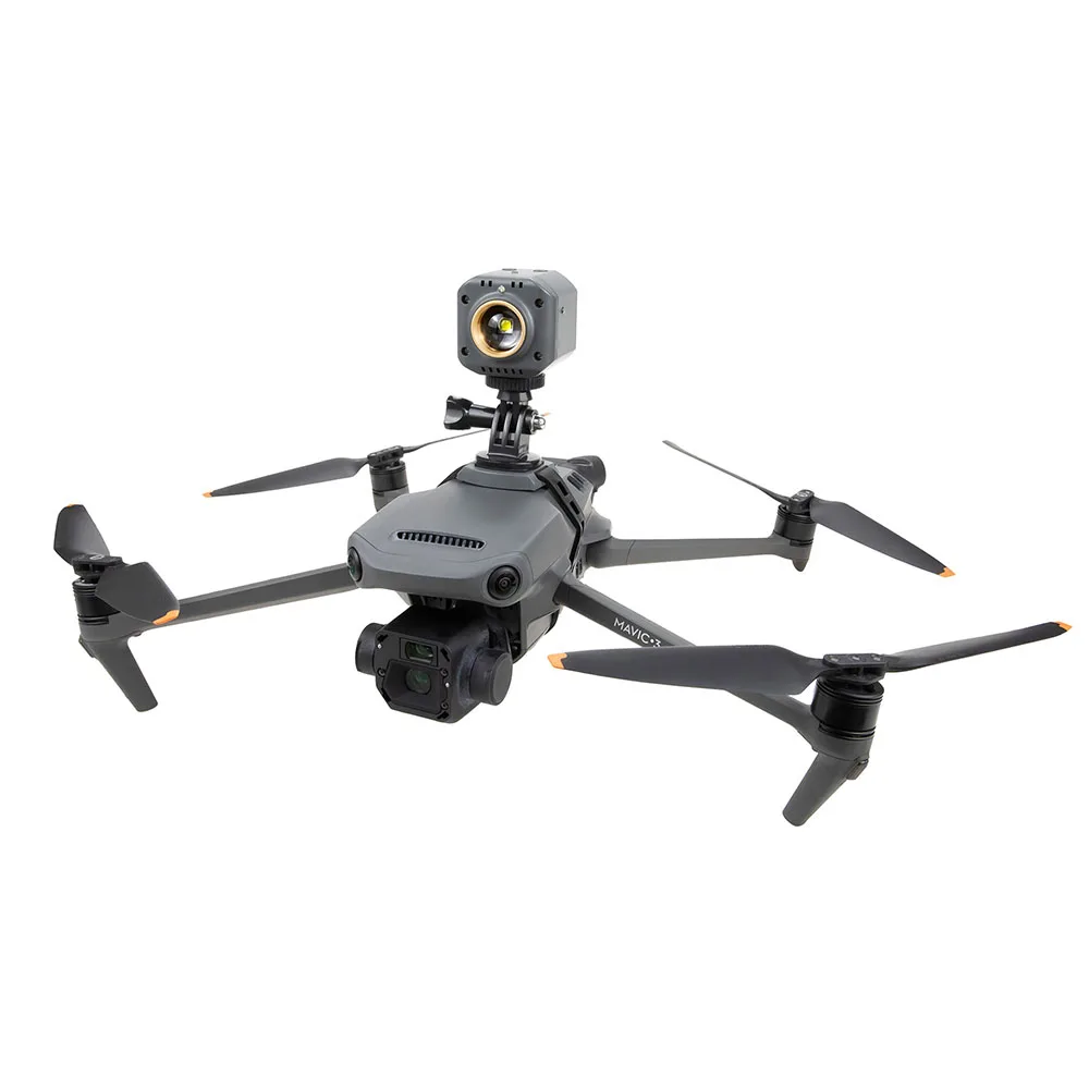 300LM سطوع عالية ضوء قوي كشاف ليلي قاعدة ثابتة لـ DJI Mavic Air 2 2S / Mavic 3 3pro /mavic 1 2 Pro Zoom Drone