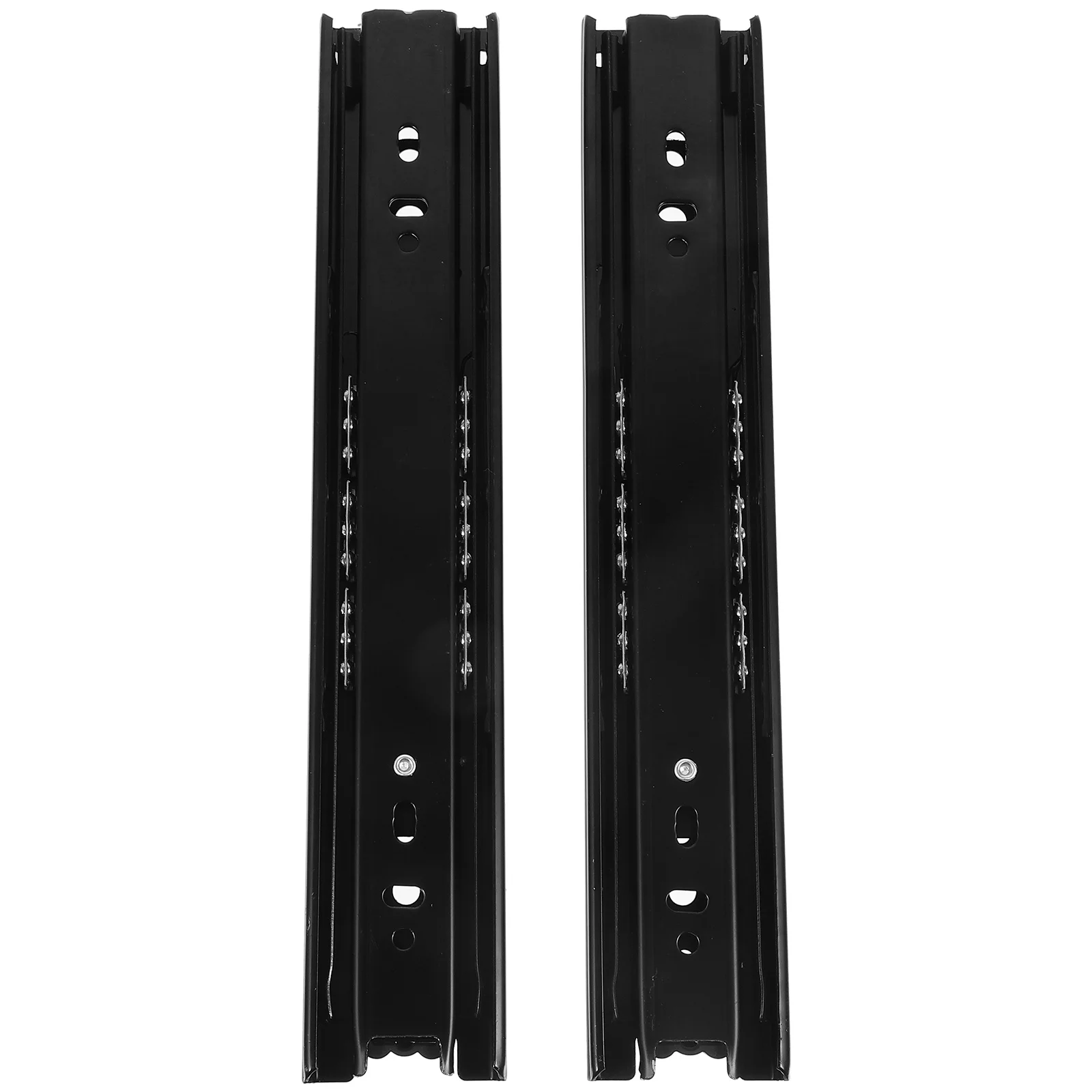 

2Pcs Thickened Ball Bearing Drawer Slides Stainless Steel 10 Inch Full Extension Glides for Drawer Replacement Parts Side Mount