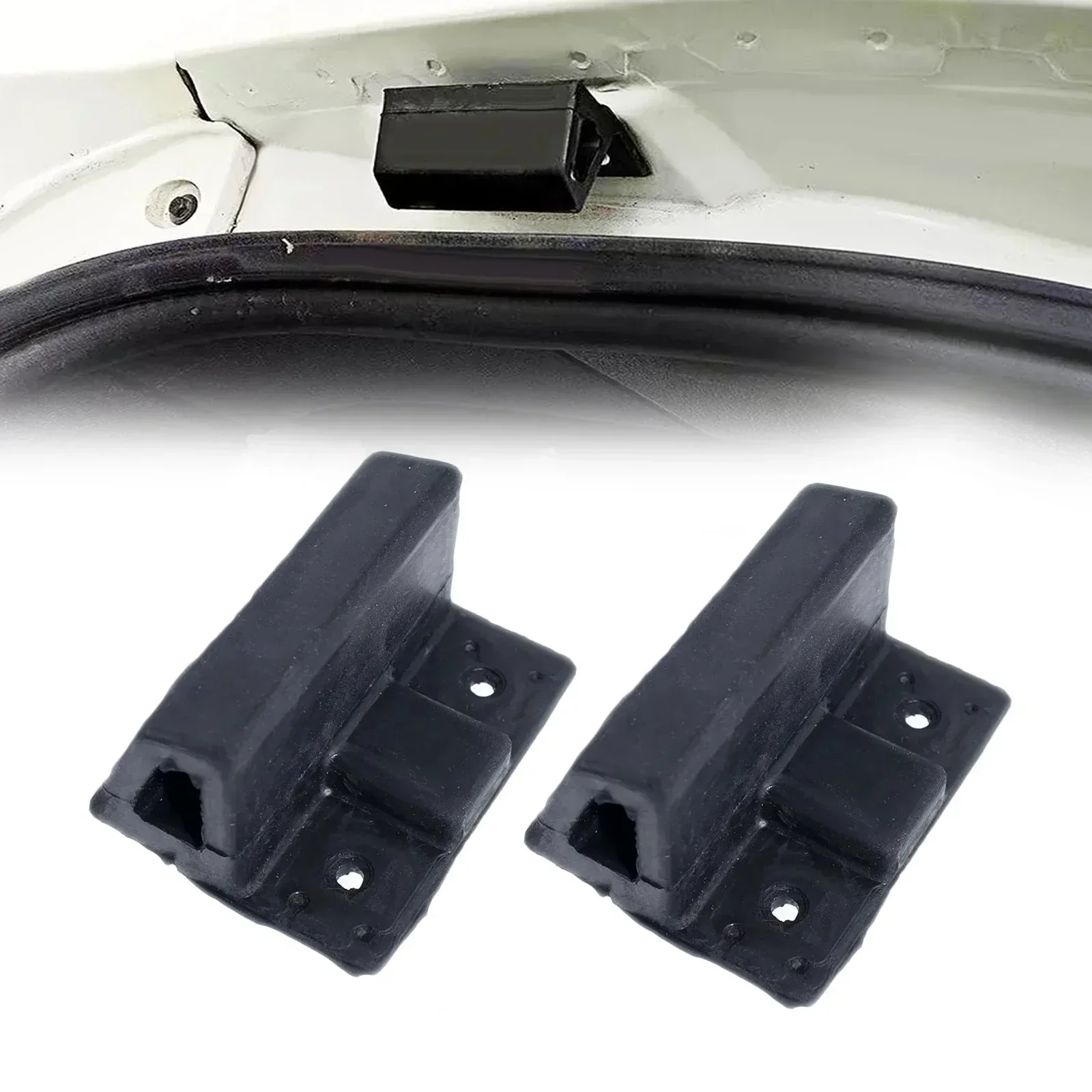 2pcs Rear Boot Tailgate Bump Stop OEM 1354972 Trunk Cushion For Ford For Focus Fusion Direct Replacement Car Accessories