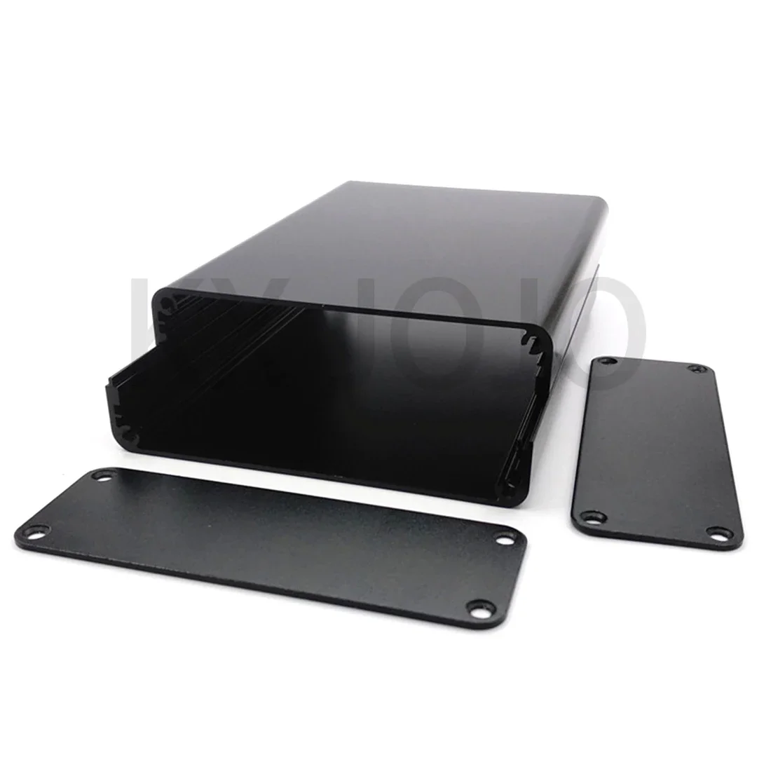 Carcasa de aluminio de 88x30x120/130mm, caja dividida plateada/negra, Caja impermeable, tipo caja electrónica, instrumento de carcasa de energía DIY