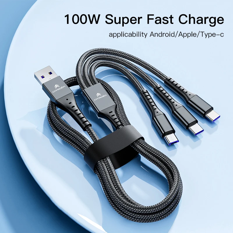 Usb Car 3-In-1 Phon…