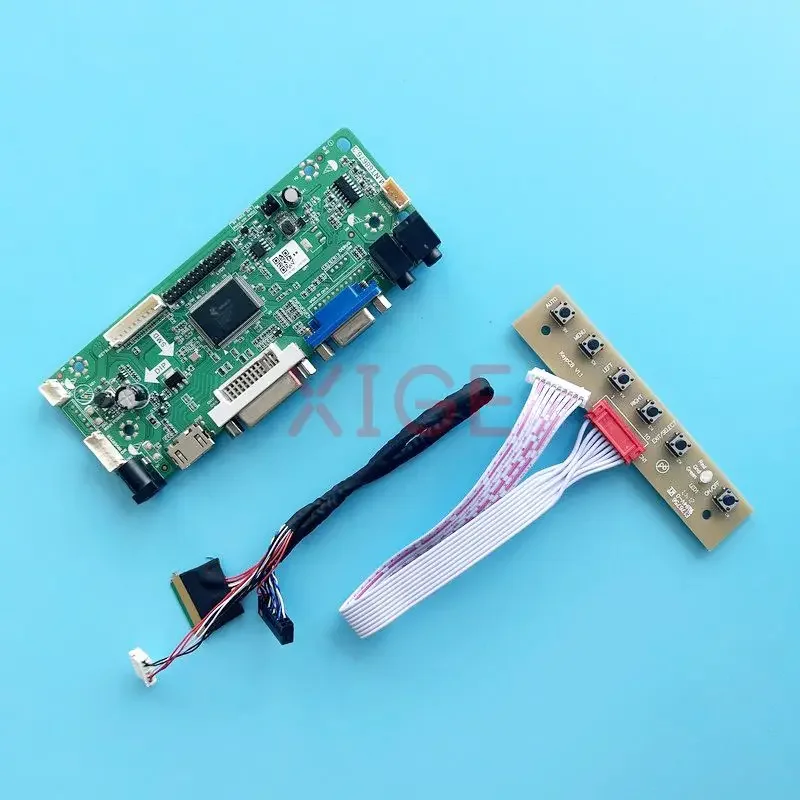 

Driver Controller Board For HSD101PFW2 HSD101PFW4 1024x600 10.1" Laptop Screen HDMI-Compatible Kit DIY 40-Pin LVDS DVI VGA Audio