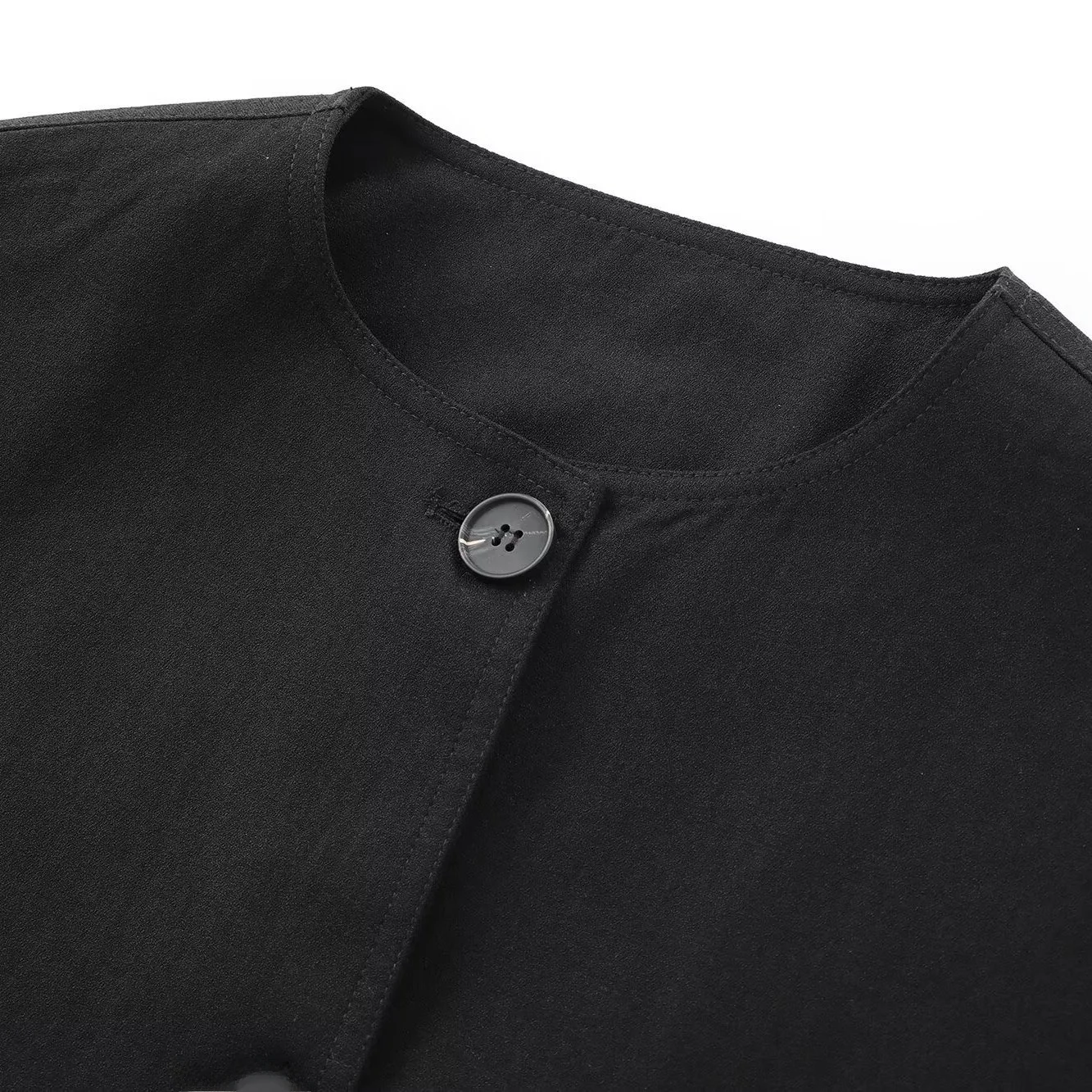 JNLEAOG Jesienna Nowa Damska Kurtka Pilotka z Ozdobnymi Elementami, Poliester, Krój Stand Fit, Odzież Wierzchnia Damska