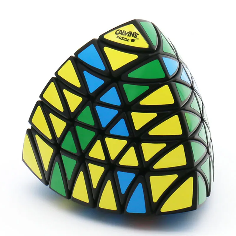 Calvin Timur Royal Pyraminx Magic Cube Strange Shape Puzzle Toy Children Gift Cubo Magico Puzzle