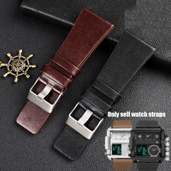 Genuine Leather Wrist Band for Diesel DZ7406 DZ7408 DZ4280 DZ4343 Watch Strap 22mm 24mm 26mm 28mm 30mm 32mm 34mm men's Bracelet