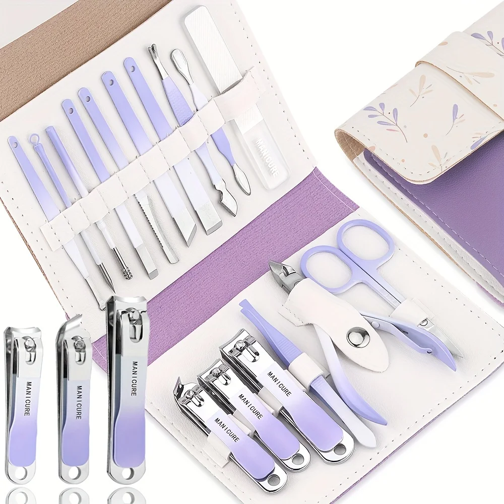 

16 шт./набор, набор инструментов для маникюра и педикюра