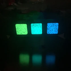 Luminous Identification Module Square Patches Glow-in-the-Dark Resin Tactical Badges DIY Helmet Vest Backpack Decor With Hook