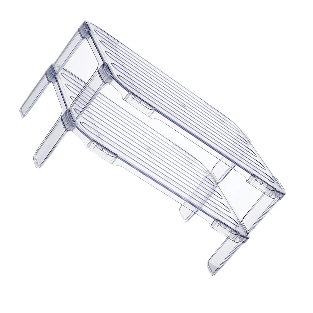 

2pcs Kitchen Storage Rack Stackable Organizer For Home Restaurant Hotel Use Multi-Function Shelf For Plates Bowls