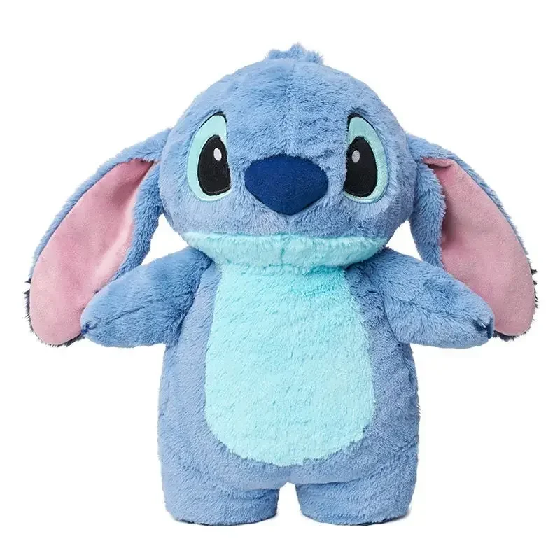 Stitch Angel Lotso botella de agua caliente de felpa, bolsa de mano cálida portátil, calentador de manos, regalo de vacaciones para Girlfrien Monster