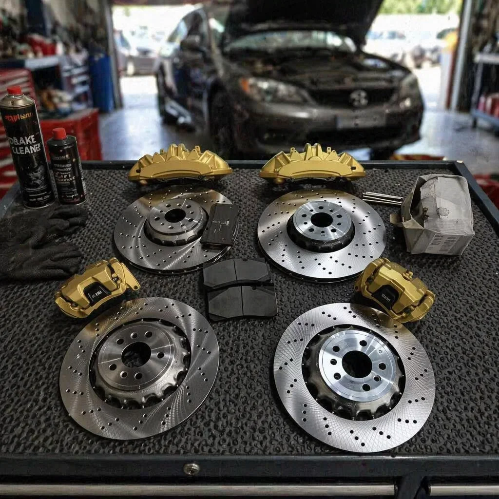 Carbon Ceramic Brake Caliper Big Brake System High Performance Upgrade