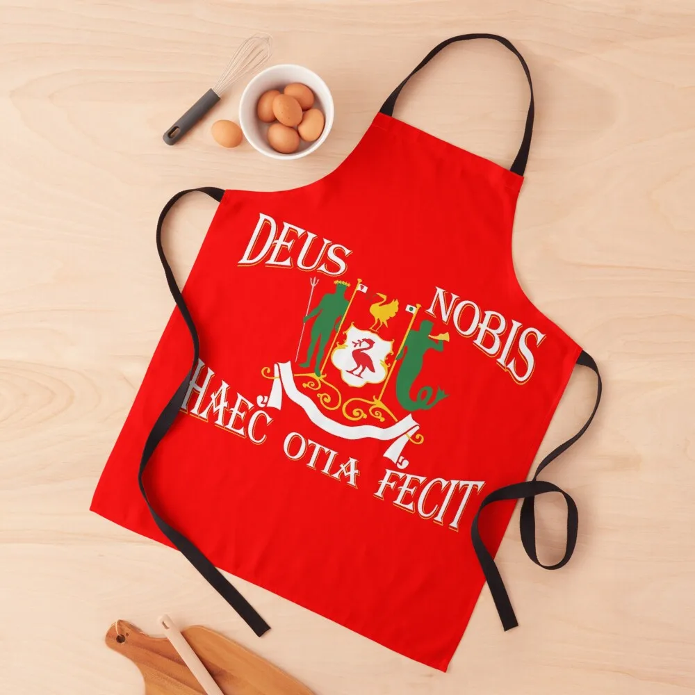 

Deus Nobis Haec Otia Fecit Apron Sexy cook wear Kids Apron