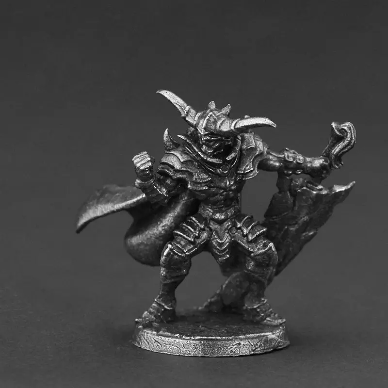 Adventurers' Association Armor Samurai Statuette Figure Military Garage Kit DIY Miniatures Vintage Metal Soldiers Model Statue