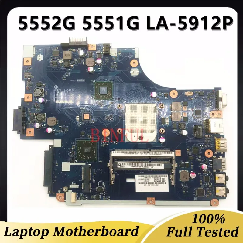 

NEW75 LA-5912P High Quality Mainboard For Acer Aspire 5551 5551G 5552 5552G Laptop Motherboard 216-0752001 DDR3 100%Full Test OK