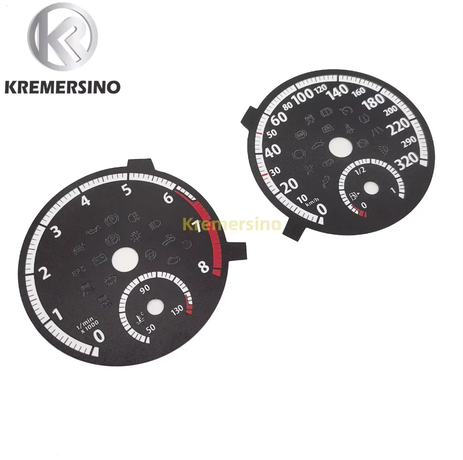 Instrument Panel Dashboard Sticker Trim Sticker For Volkswagen Golf 6 CLUSTER OVERLAY