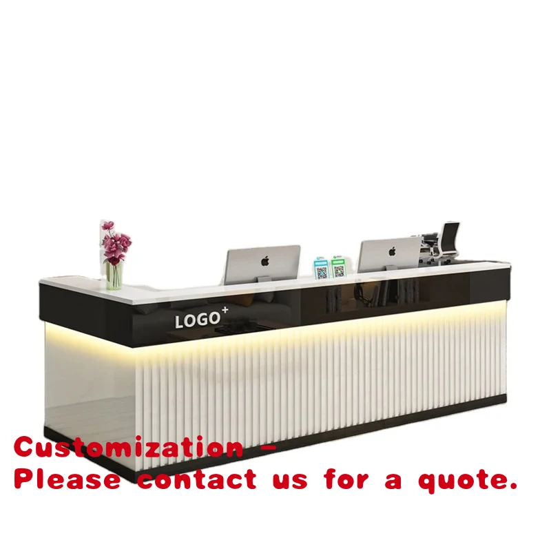 

Customize.Custom Wood Cash Register Station Design Bar Counter Hotel Small Shop Cake Shop Clothing Counter Company R