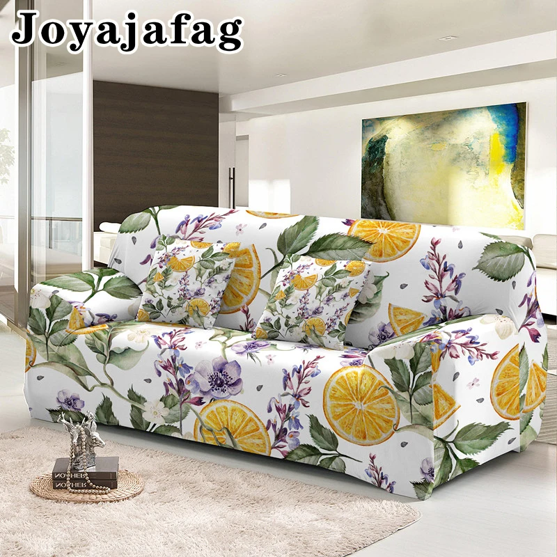 Dropshipping 1/2/3/4 Seats Stretch Sofa Cover Elastic Slipcover For Living Room Corner Armchaise Longue Covers Case