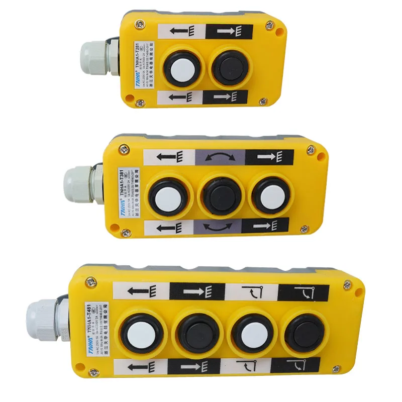 Car tail lift button switch COP-2B COP-3B COP-4B crane loading and unloading control handle TNHA1-T281 TNHA1-T381 TNHA1-T481