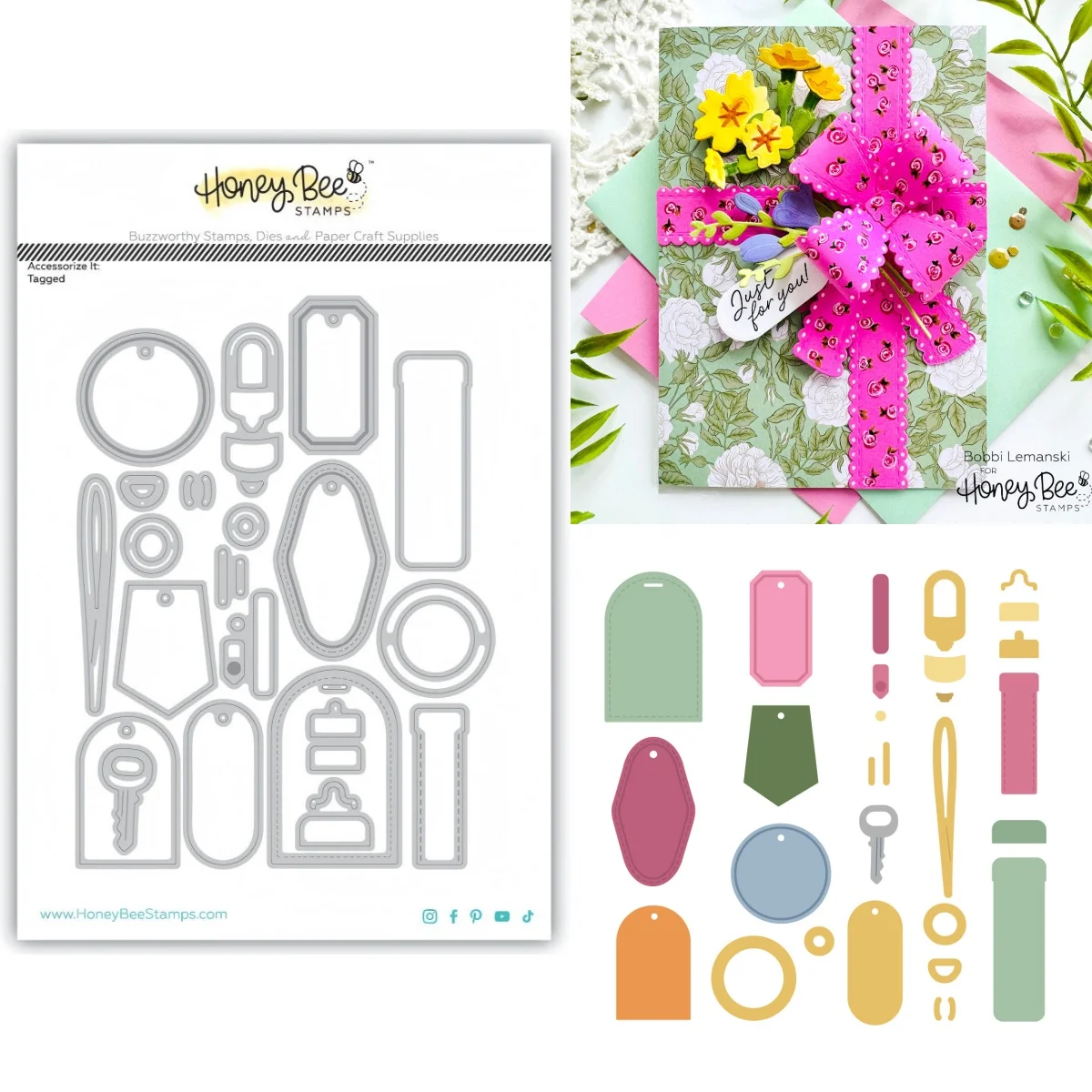 

Tagged Collection Metal Cutting Dies for DIY Making Card Scrapbook Embossed Paper Album Craft Supplies Template Decoration 2026
