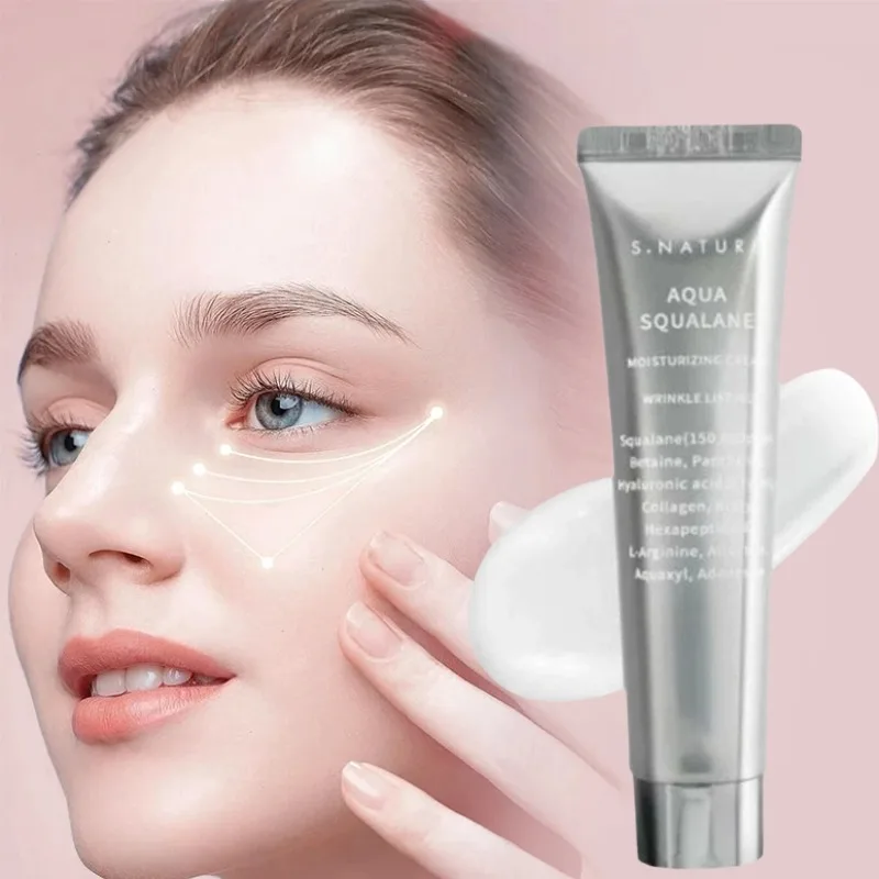 

Крем для лица S.NATURE Squalane Serum Double Repair: улучшает состояние морщин и обеспечивает глубокое увлажнение. Оригинальный корейский уход за кожей.