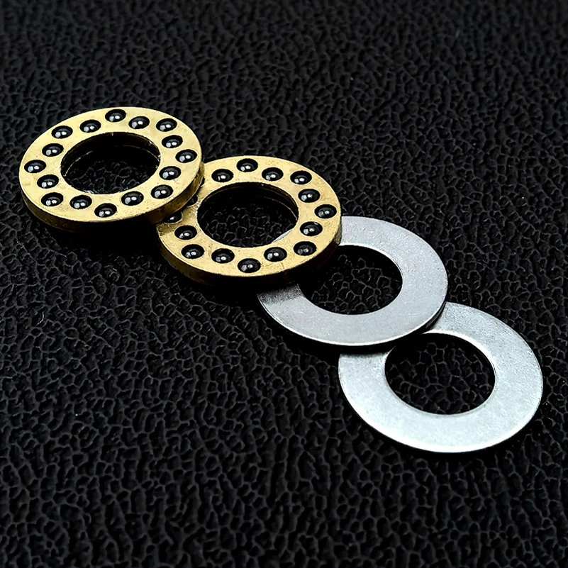 Outer Diameter 9.7MM CNC Brass Ceramic Ball Made Fold Knife Cage Bearings Quick Open Close System Accessories DIY Make Parts