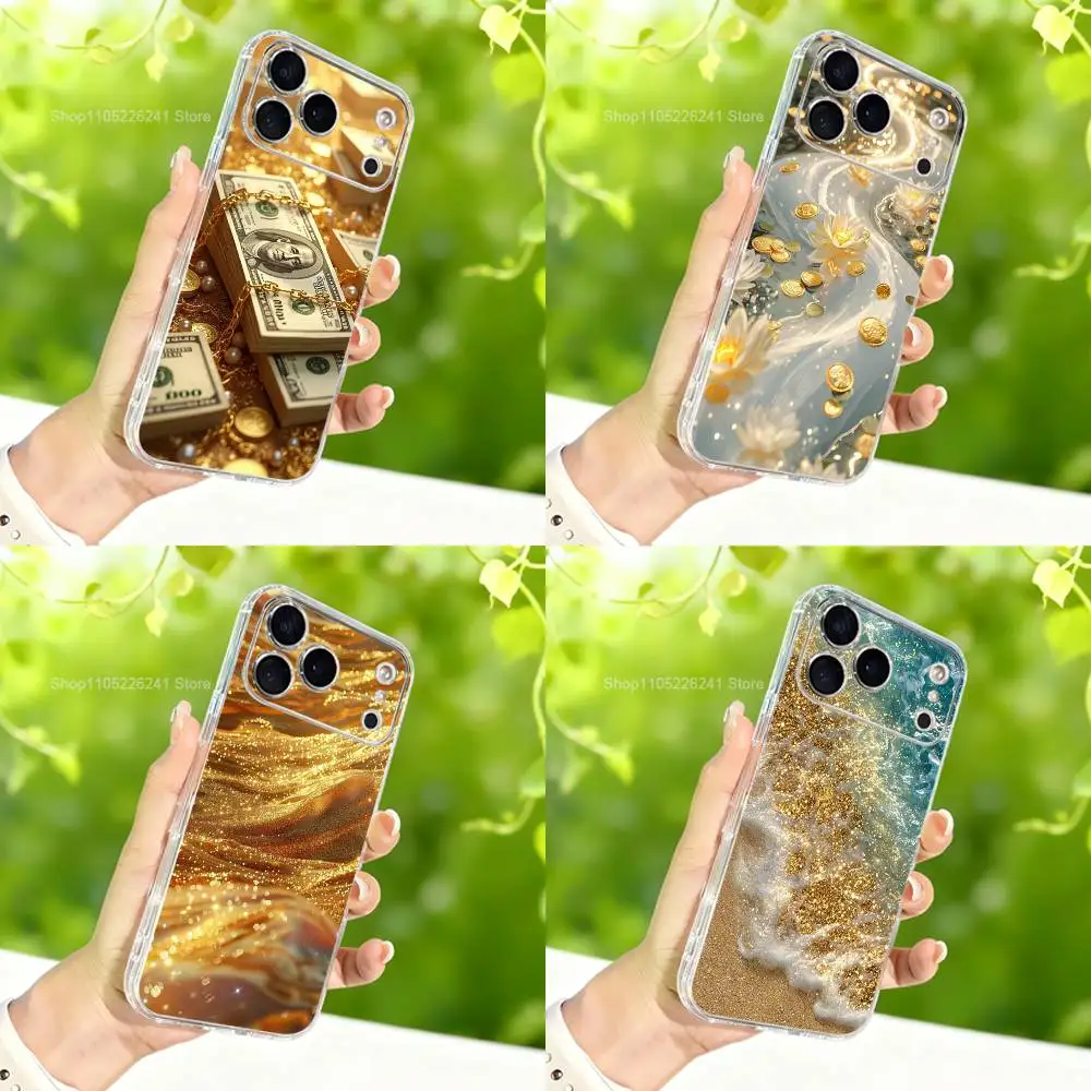 

The Dazzling Of Wealth Phone Case For iPhone 14,13,12,11,17,16,15,Pro,Max,Plus,X,XS,XR,SE,Mini Transparent Soft Cover