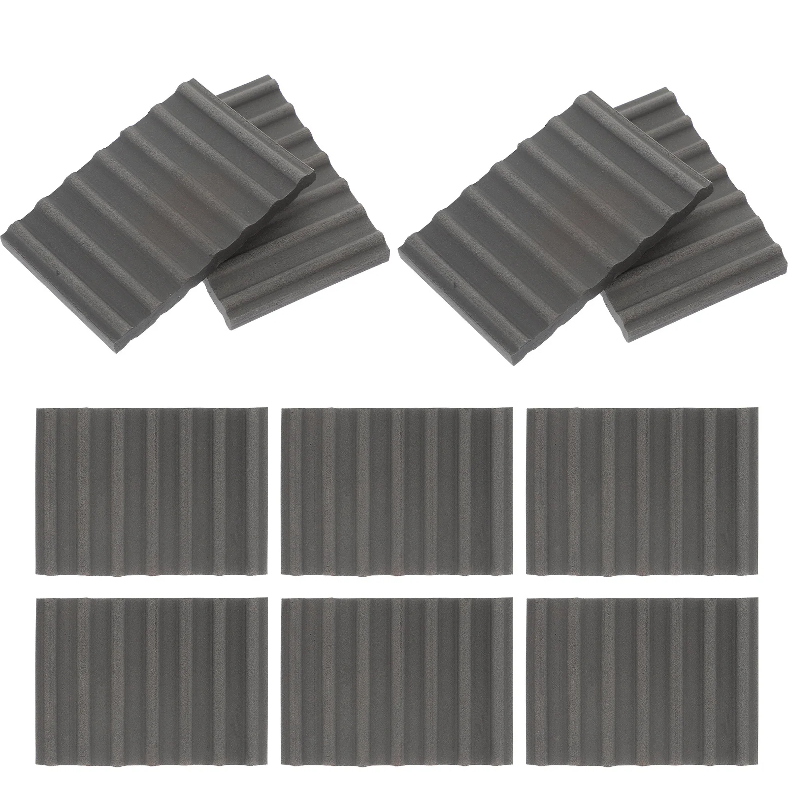 10 szt. Miniaturowe cegły imitujące cegłę do piaskownicy, architektury, majsterkowania, mikro-krajobrazu, dekoracji, sztuczna ściana z cegieł, rękodzieło budowlane